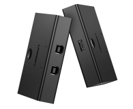 UGREEN Switch przełącznik KVM USB 2x1 30345 USB 2.0 czarny - 1501535 - zdjęcie 2